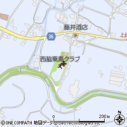 兵庫県西脇市上比延町1326-1周辺の地図
