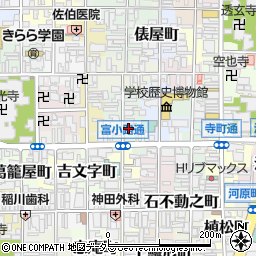 京都府京都市下京区筋屋町151周辺の地図