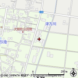 兵庫県西脇市大野206-2周辺の地図