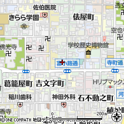京都府京都市下京区筋屋町150周辺の地図