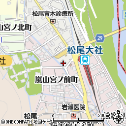 京都府神社庁　京都府神社会館周辺の地図