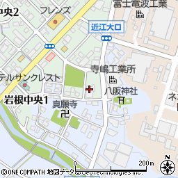 株式会社木元産業　岩根営業所周辺の地図