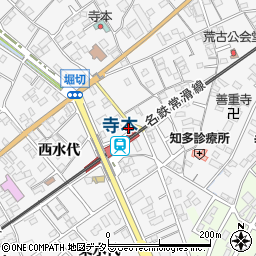 愛知県知多市八幡蔵池94周辺の地図