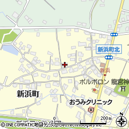 滋賀県草津市新浜町725周辺の地図