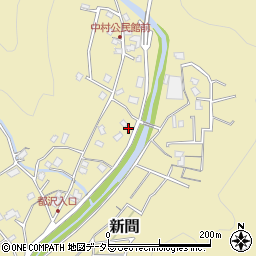 静岡県静岡市葵区新間1850周辺の地図