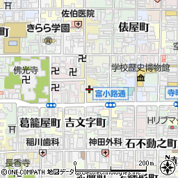 京都府京都市下京区万里小路町176周辺の地図