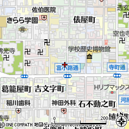 京都府京都市下京区筋屋町148周辺の地図