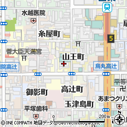 京都私学会館周辺の地図