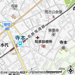 愛知県知多市八幡蔵池54周辺の地図