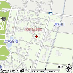 兵庫県西脇市大野421-1周辺の地図