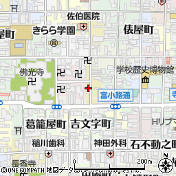 京都府京都市下京区万里小路町175周辺の地図