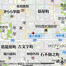 京都府京都市下京区筋屋町145-3周辺の地図