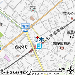 愛知県知多市八幡蔵池101周辺の地図