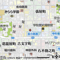 京都府京都市下京区筋屋町145周辺の地図