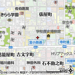 京都府京都市下京区筋屋町144周辺の地図