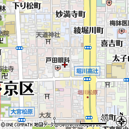 京都府京都市下京区徳屋町周辺の地図