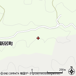 愛知県岡崎市新居町日影周辺の地図