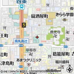 京都府京都市下京区高橋町周辺の地図