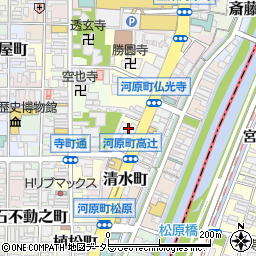 株式会社京都八田屋周辺の地図