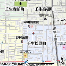 京都府京都市中京区壬生松原町54-104周辺の地図
