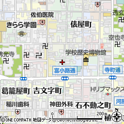 京都府京都市下京区筋屋町145-2周辺の地図