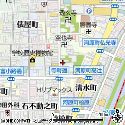 京都府京都市下京区恵美須之町546周辺の地図