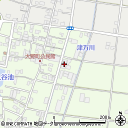 兵庫県西脇市大野208周辺の地図