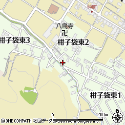 滋賀県湖南市柑子袋東周辺の地図