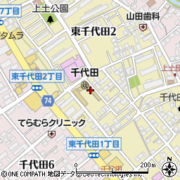 学校法人千代田幼稚園周辺の地図