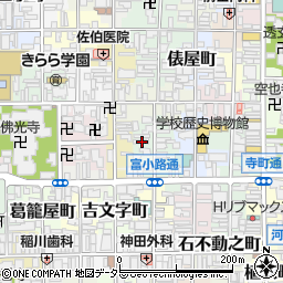 京都府京都市下京区筋屋町143周辺の地図