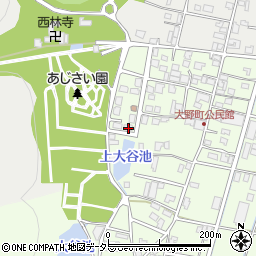 兵庫県西脇市大野522周辺の地図
