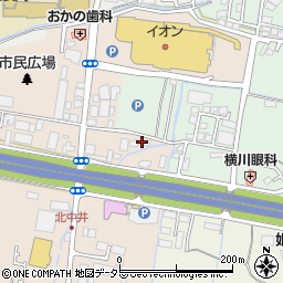 株式会社藤永塗料店　山崎出張所周辺の地図