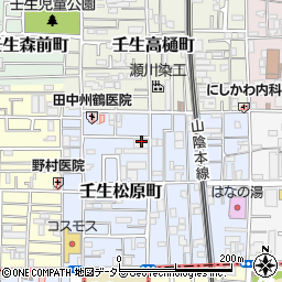 京都府京都市中京区壬生松原町54-112周辺の地図