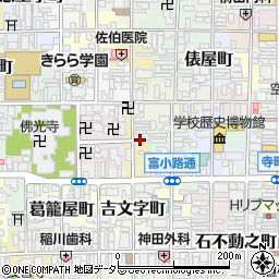 京都府京都市下京区万里小路町171周辺の地図