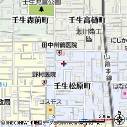 京都府京都市中京区壬生松原町54-64周辺の地図