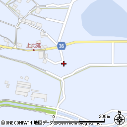 兵庫県西脇市上比延町977周辺の地図