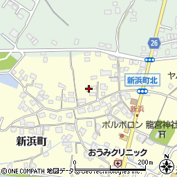 滋賀県草津市新浜町720周辺の地図