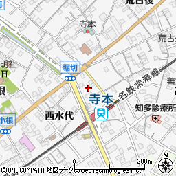 愛知県知多市八幡蔵池119周辺の地図