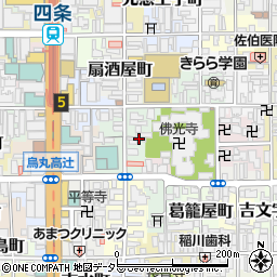 株式会社スタヂオ・ユニ京都事務所周辺の地図