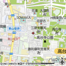 石塀小路和田周辺の地図