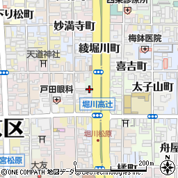 京都府京都市下京区吉水町336周辺の地図