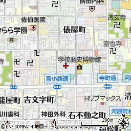 京都府京都市下京区筋屋町140周辺の地図