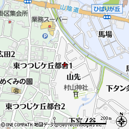 京都府亀岡市篠町森山先周辺の地図