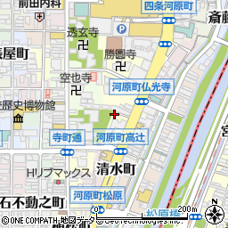 京都府京都市下京区恵美須之町553周辺の地図