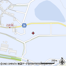 兵庫県西脇市上比延町992周辺の地図