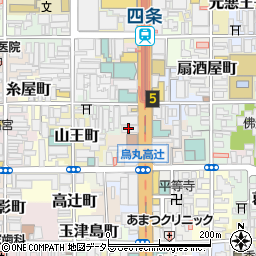 株式会社ビジネスコンサルタント　京都営業所周辺の地図