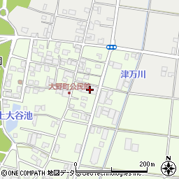 兵庫県西脇市大野441-3周辺の地図