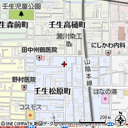 京都府京都市中京区壬生松原町54-114周辺の地図