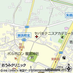 滋賀県草津市新浜町681周辺の地図