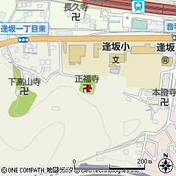 霊仙正福寺周辺の地図